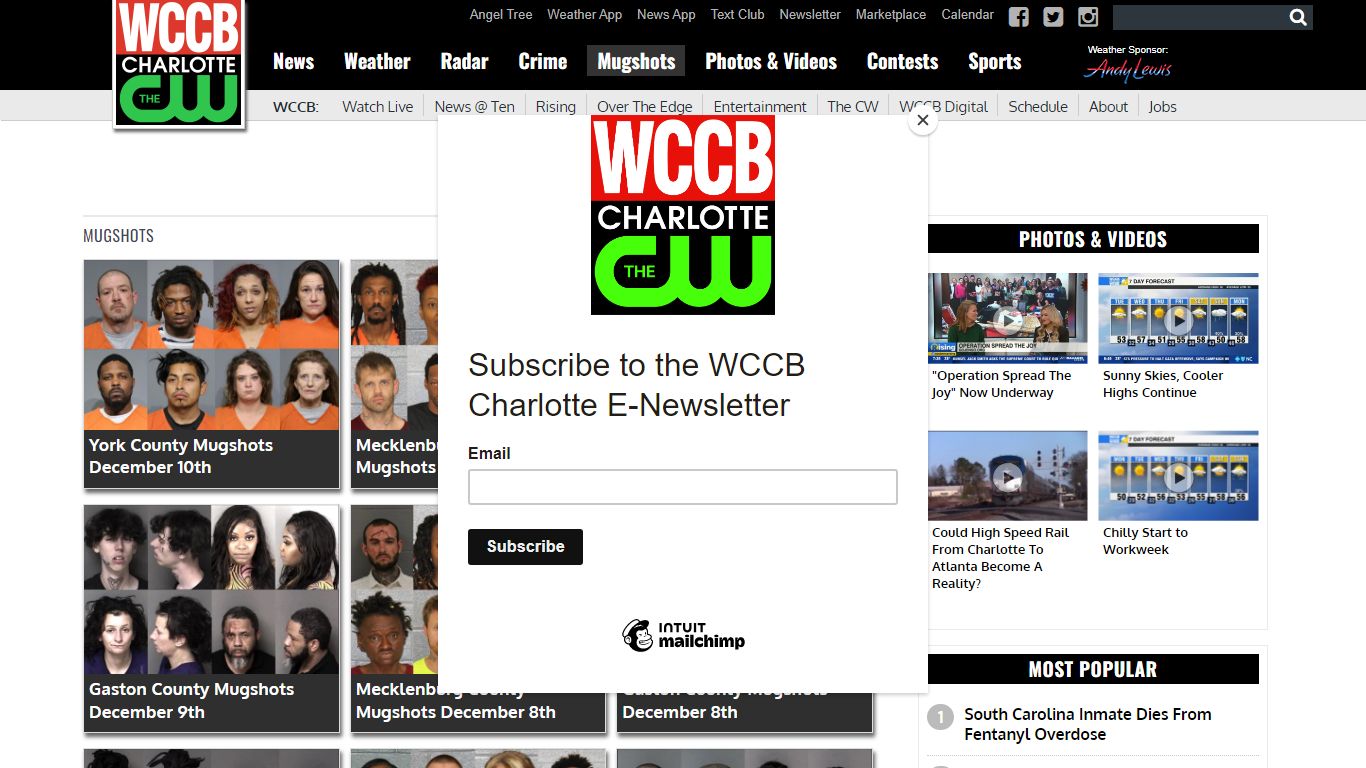 Mugshots - WCCB Charlotte's CW